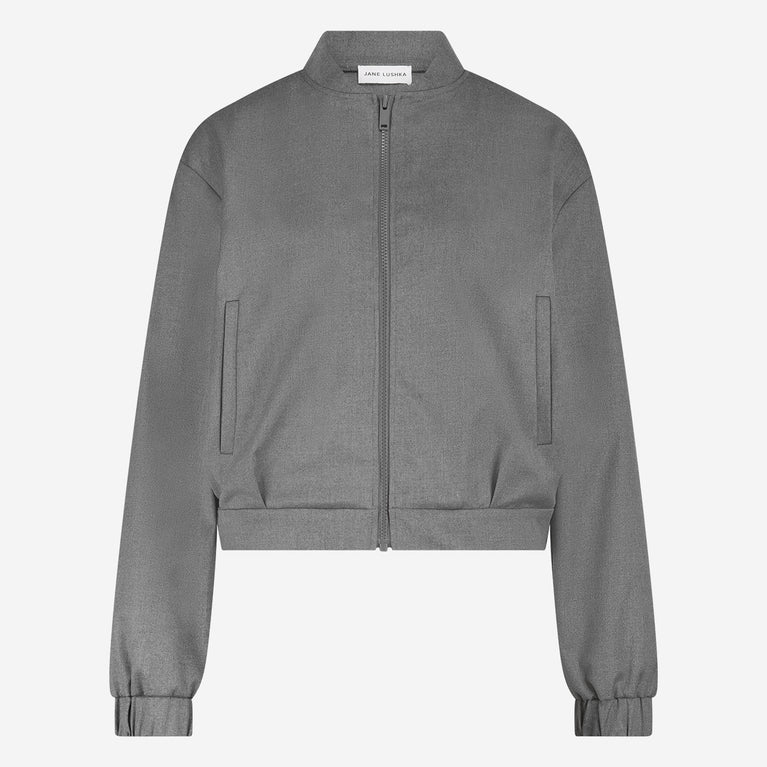 Sharon viscose jacket | Dark Grey