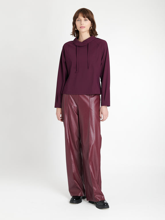 Maren top technical jersey | Cherry