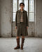 Nataly skuba velvet skirt | Army