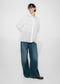 Noa embroidered cotton blouse | White