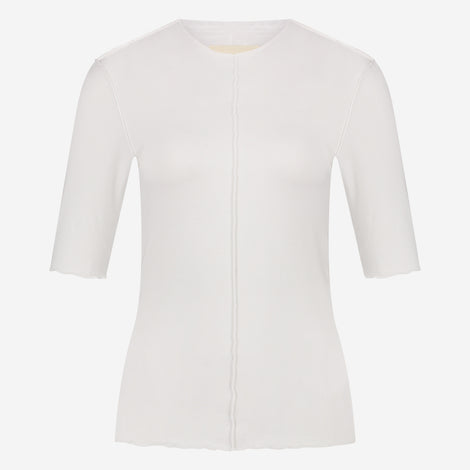 Jordan strech viscose top | White