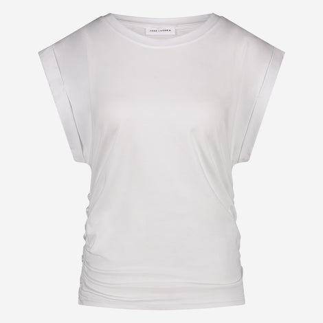 Top cotton elastane | White