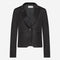 Elvira rayon viscose blazer | Black