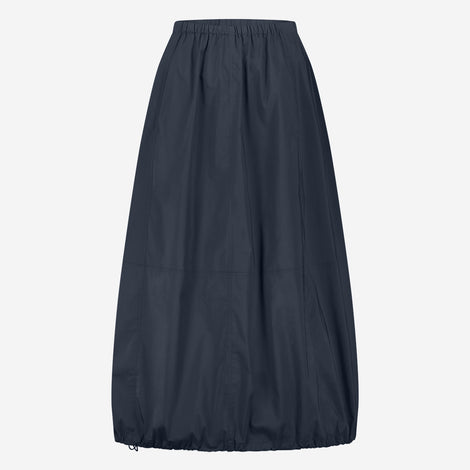 Maud cotton poplin skirt | Blue