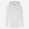 Stasi poplin hooded blouse | White