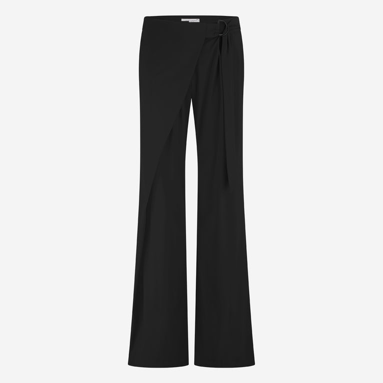 Enny pants technical jersey | Black