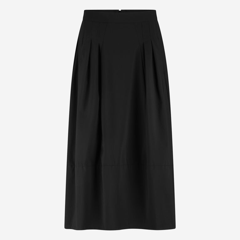 Heide skirt technical jersey | Black