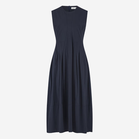 Heide dress technical jersey | Blue