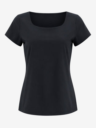 T-shirt Sara easy wear Maglia Tecnica | Nero