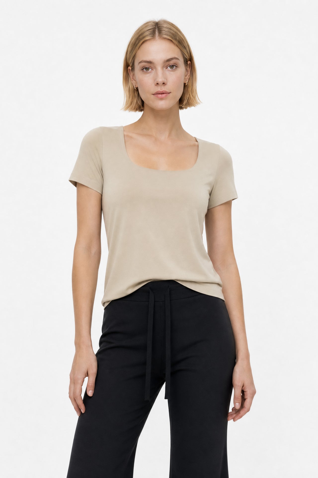 T shirt Sara Easy Wear Technical Jersey T shirt Sara Easy Wear Technical Jersey | Sand