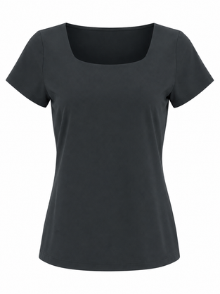T-shirt Sara easy wear Maglia Tecnica | Grigio Notte