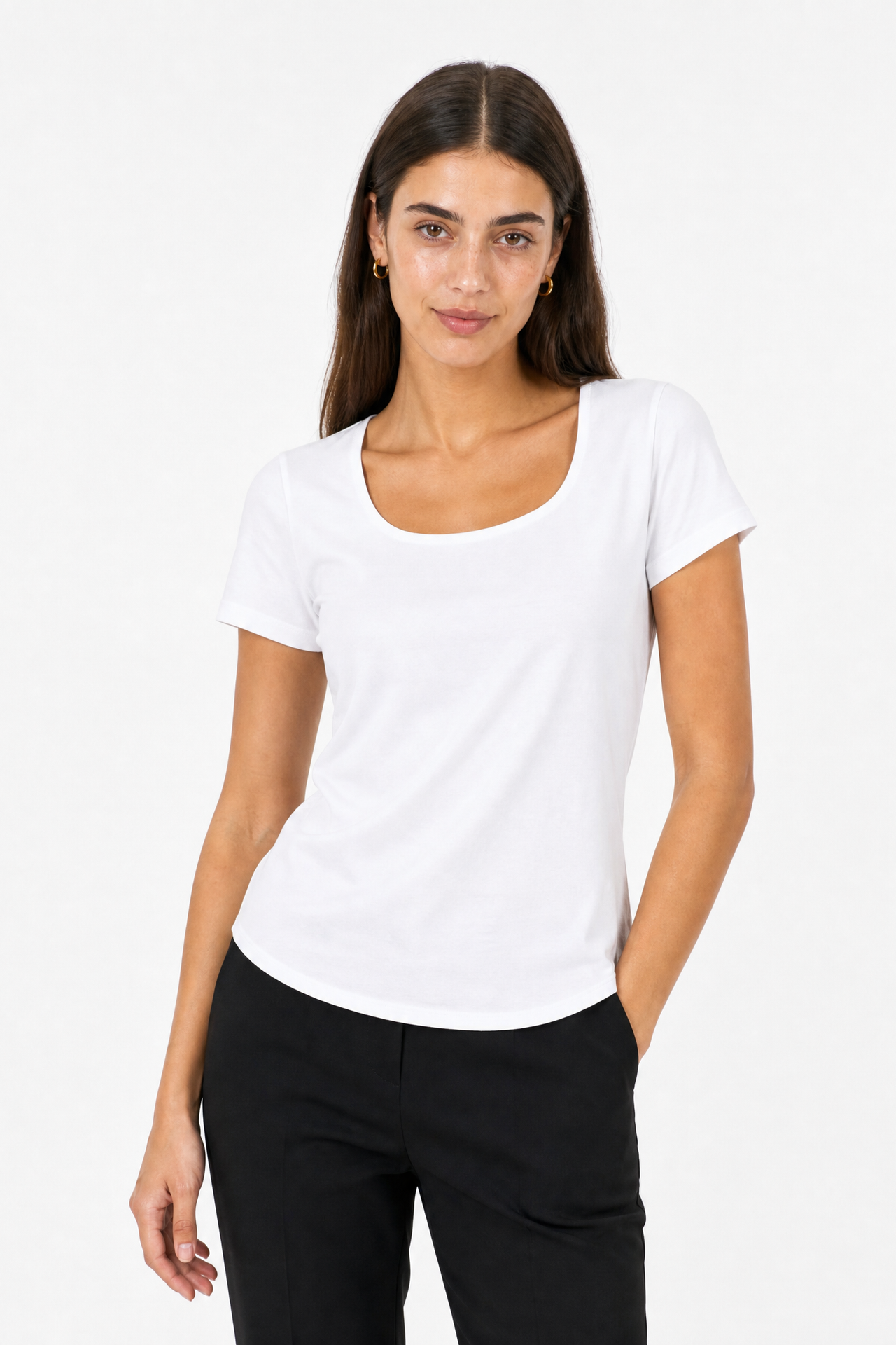 T-shirt Sara easy wear Maglia Tecnica T-shirt Sara easy wear Maglia Tecnica | Bianco