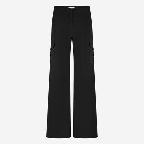Noreen pants technical jersey | Black