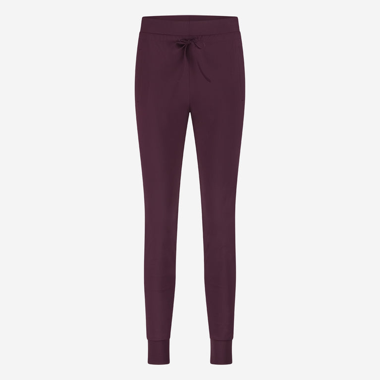 John strech technical jersey pants | Cherry
