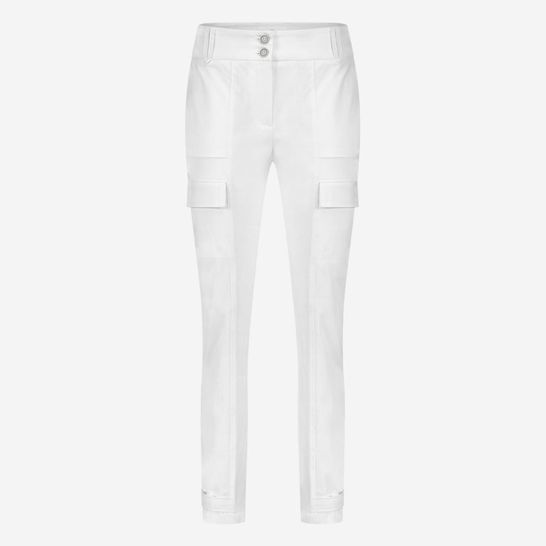 Vera pants technical jersey | White