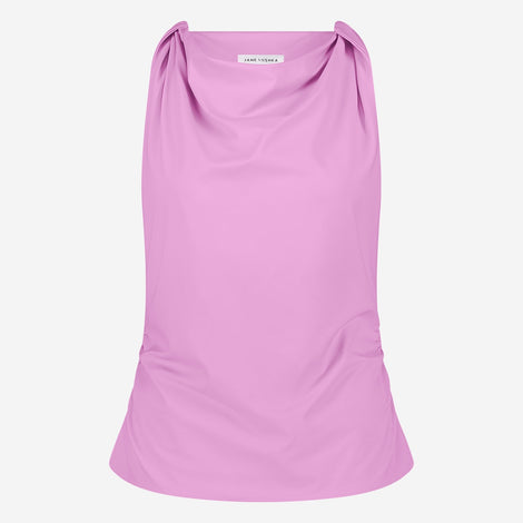 Marika strech technical jersey top | Pink