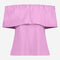 Diane top technical jersey | Pink