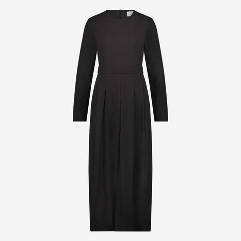 Jackie Dress/LS Technical Jersey | Dark Grey