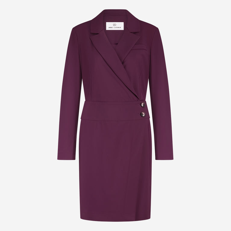 Laura dress technical jersey | Cherry