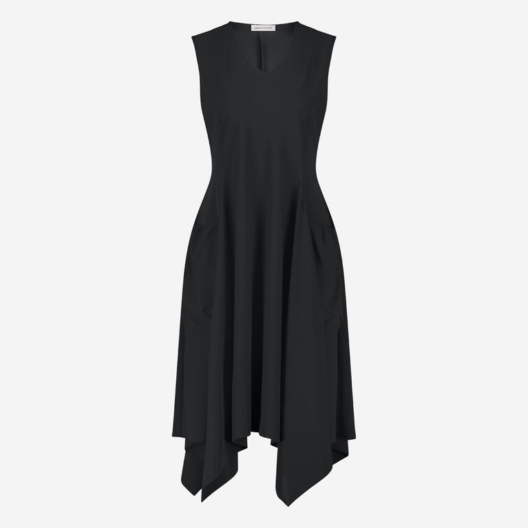 Caro WS dress technical jersey | Black