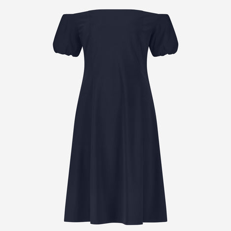 Goldie dress technical jersey | Blue