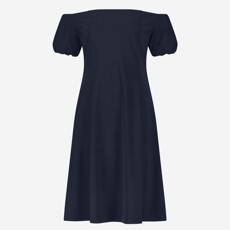 Goldie dress technical jersey | Blue