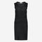 Romana dress technical jersey | Black