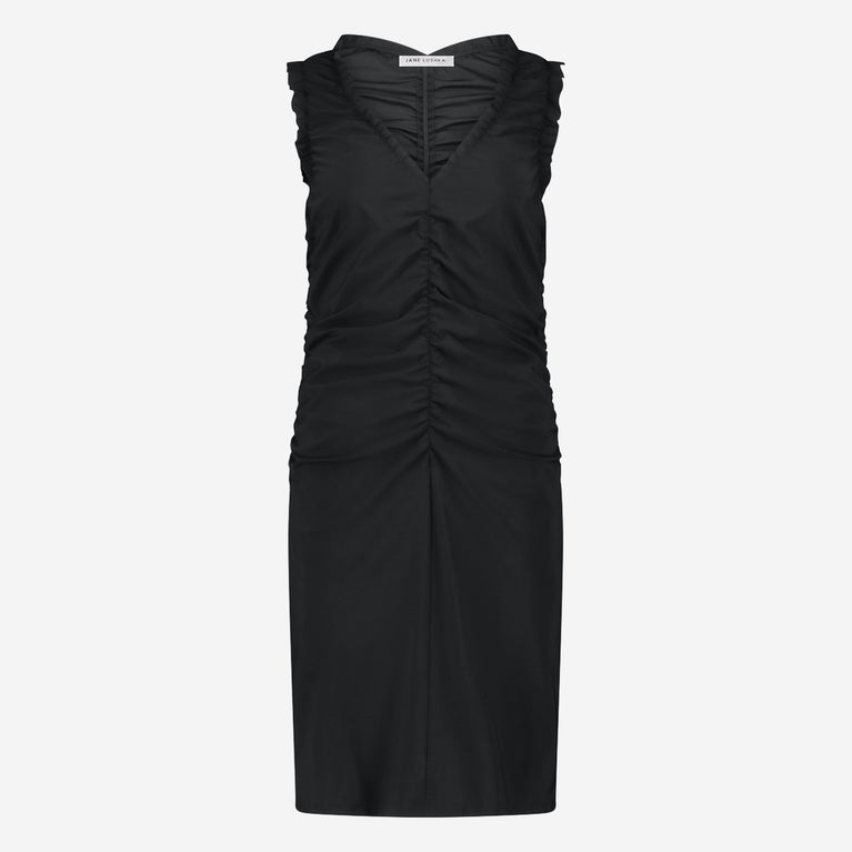 Romana dress technical jersey | Black