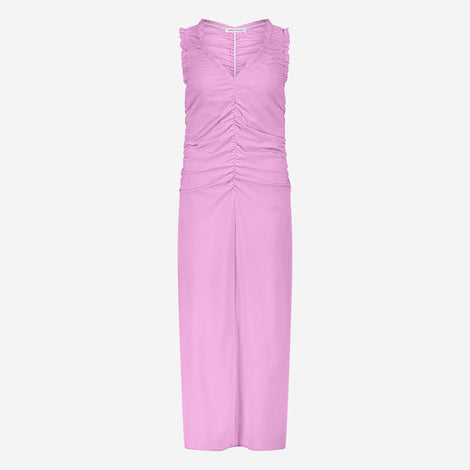 Romana dress technical jersey long | Pink