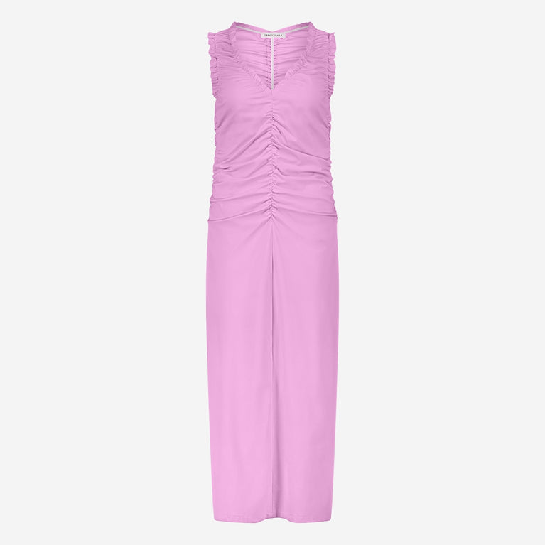 Romana dress technical jersey long | Pink