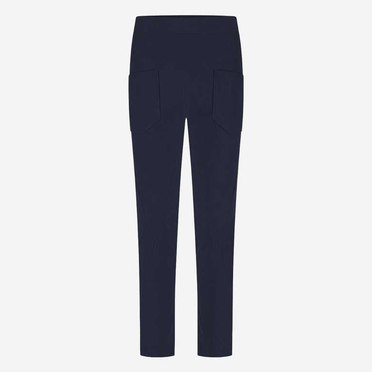 Doris pants brush tech jersey | Blue