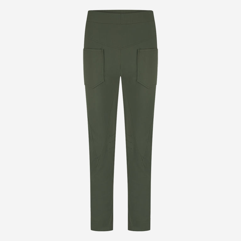 Doris pants brush tech jersey | Army