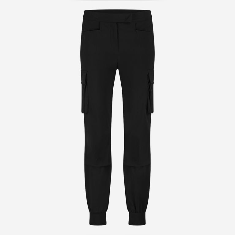 Marita pants brush tech jersey | Black