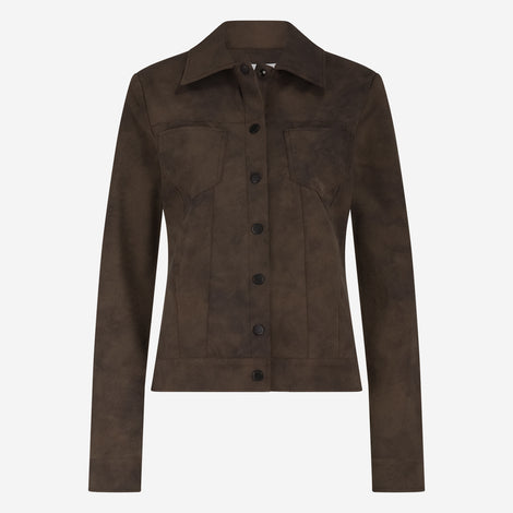 Riva jacket technical jersey | Brown