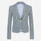 Elvira blazer technical jersey | Blue Melange