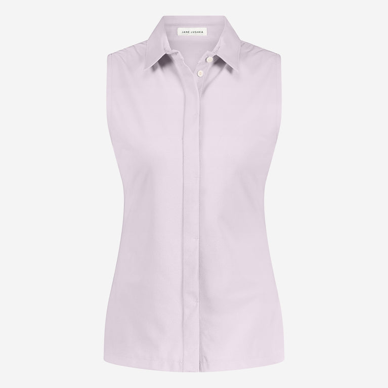 Kikkie blouse technical jersey WS | Light Pudra