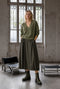 Albina skirt technical jersey | Green