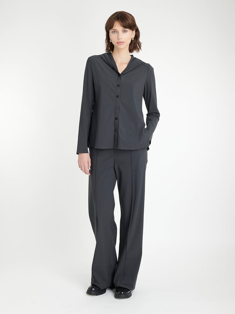 Veronica blouse technical jersey | Grey