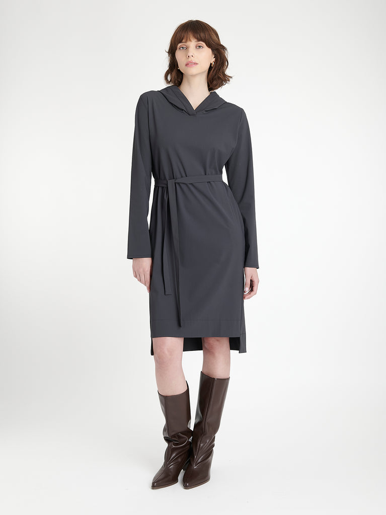 Veronica dress technical jersey | Grey
