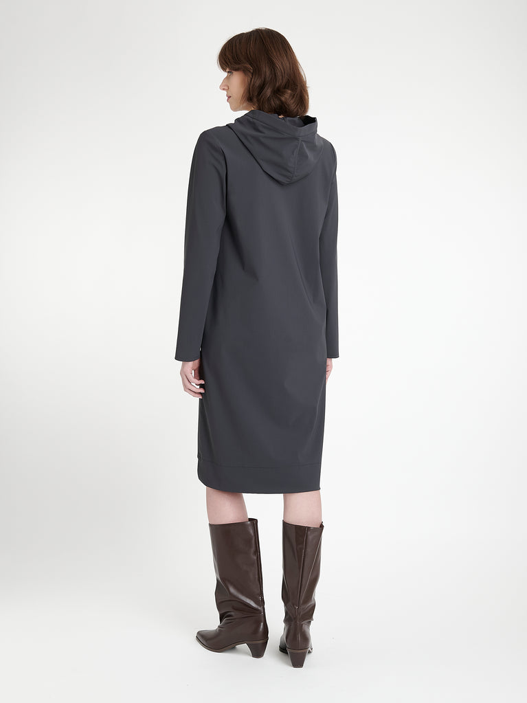 Veronica dress technical jersey | Grey