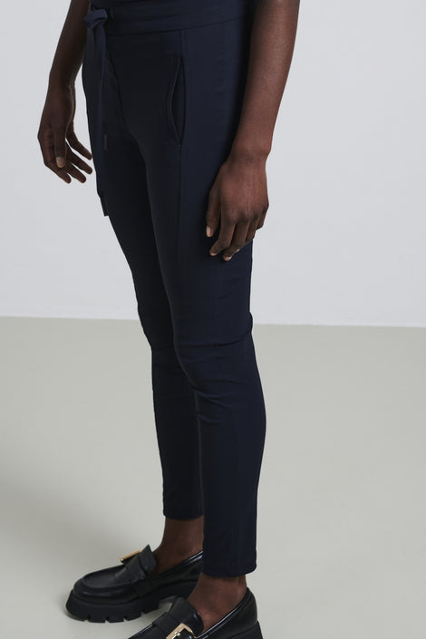 Pantaloni Anna - Maglia tecnica skinny fit | Blu