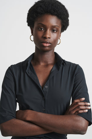 Blusa Betty easy wear Maglia Tecnica | Grigio Notte