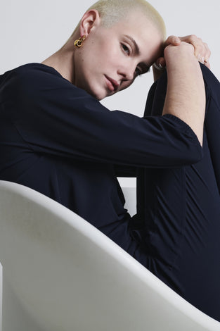 Blusa Bella Maglia Tecnica | Blu