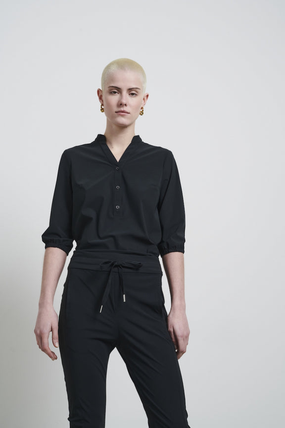 Blusa Bella Maglia Tecnica | Grigio Notte