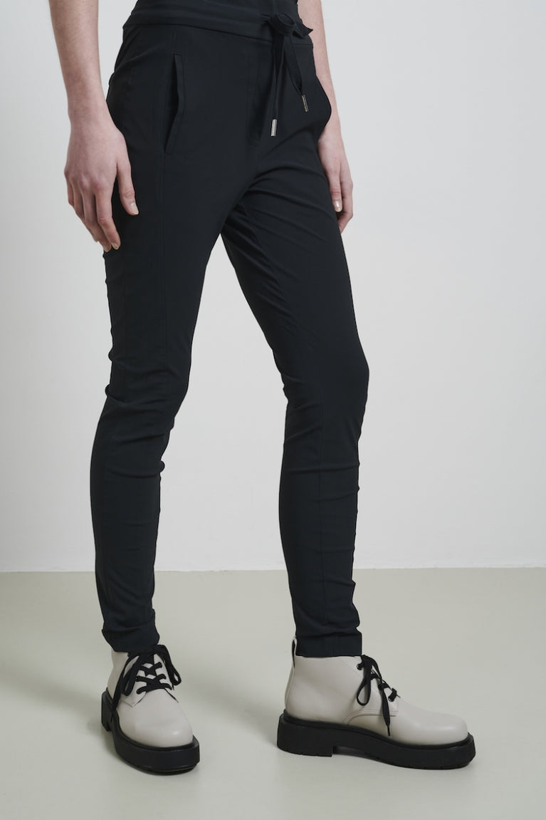 Pantaloni Anna - Maglia tecnica skinny fit | Grigio Notte