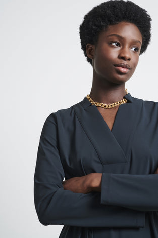 Abito Kelly Maglia Tecnica | Grigio Notte