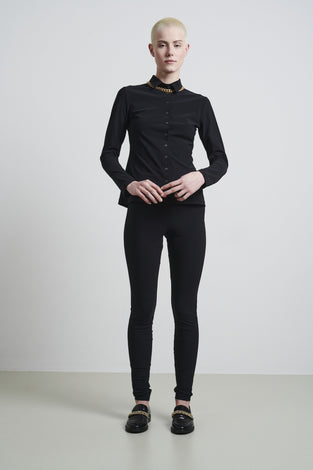 Legging Nadja easy wear Maglia tecnica | Nero