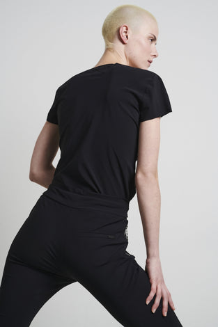 T-shirt Sara easy wear Maglia Tecnica | Nero