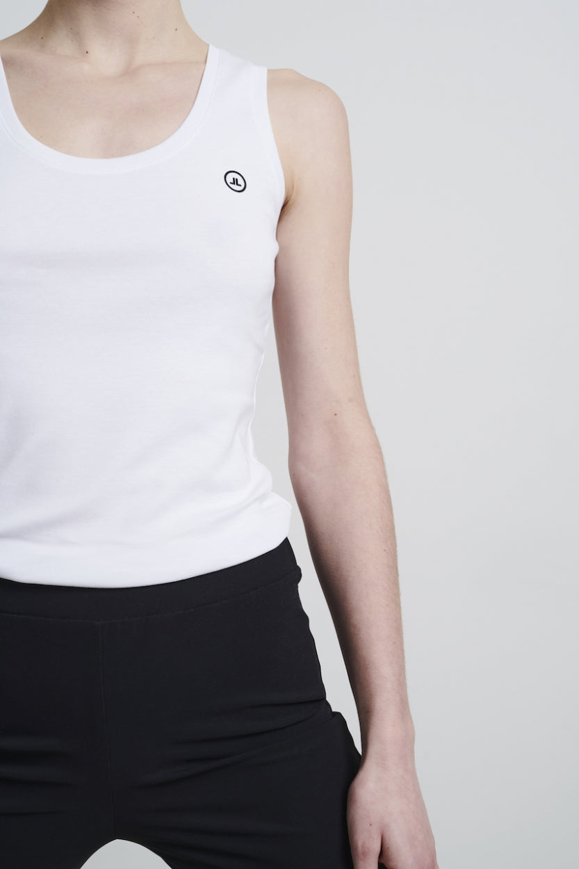 Top strappato facile da indossare Cotone organico Top strappato facile da indossare Cotone organico | Ecru