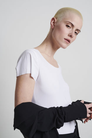 T-shirt Sara easy wear Maglia Tecnica | Bianco